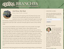 Tablet Screenshot of branchesblog.com